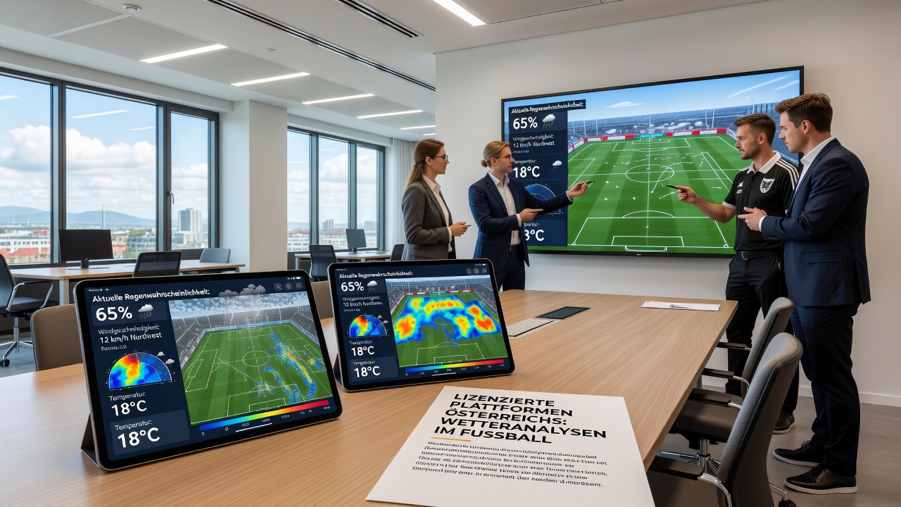 Real-time weather analytics dashboard used by Austrian platforms to modify football betting odds mid-match