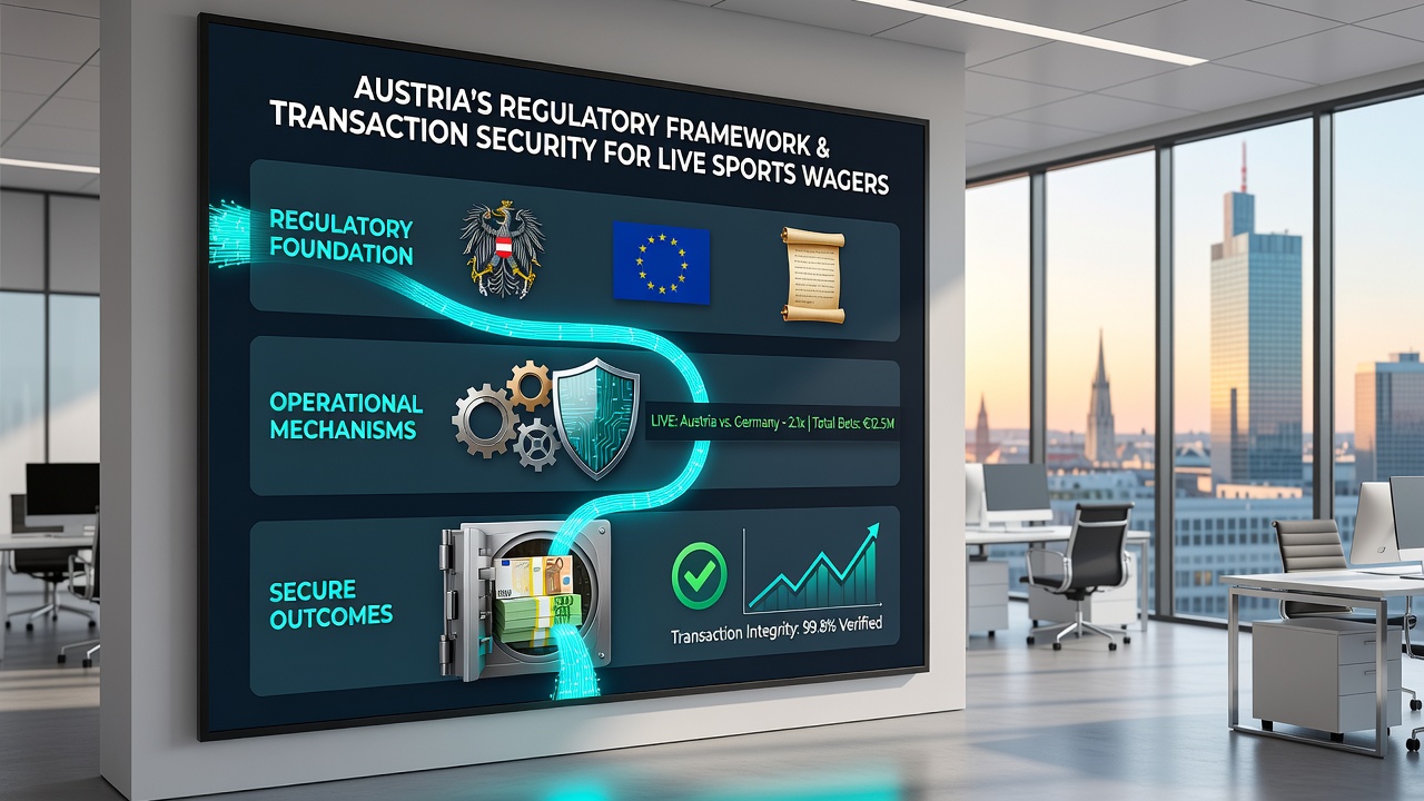 Secure payment processing in Austria's regulated live betting environment